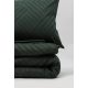STEFAN Set posteljina 200x200cm Damast, tula zelena - 5004-tula.zelena
