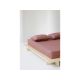 STEFAN Komplet posteljina 200x200cm damast pruga, roze - 5004p-roze