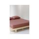 STEFAN Komplet posteljina 200x200cm damast pruga, roze - 5004p-roze