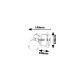Rabalux Kupatilska rasveta Harold LED 5W crna (5021) - 5021