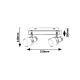 Rabalux Kupatilska rasveta Harold LED 10W crna (5022) - 5022