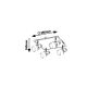 Rabalux Kupatilska rasveta Harold LED 20W crna (5024) - 5024-1