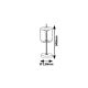 RABALUX Stona lampa Delice LED 6W - 5026