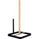 VILDE Stalak za ubrus 30cm, crna/natural - KUH000039A00000