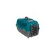 PETMAX Transporter metalna vrata Lux 2 tirkiz 55x36x35 cm - 50301