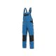 CANIS Radne pantalone sa tregerima CXS Strech, svetloplava/crna - 57394