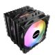 RAIDMAX CPU hladnjak AC1226B ARGB DualTower 2x120mm/250W TDP - EP3198562