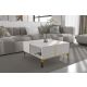 HANAH HOME Klub sto Nirvana, bela/zlatna - 505CRL1417