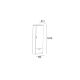 HANAH HOME Ormar Santa, antracit - 505CRL1503