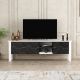 HANAH HOME TV komoda Rose, mermerna/bela - 505CRL1714