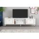HANAH HOME TV komoda Rudy V2, bela/zlatna - 505CRL1721