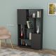 HANAH HOME Polica za knjige De More, antracit - 505CRL1804