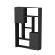 HANAH HOME Polica za knjige De More, antracit - 505CRL1804