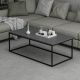 HANAH HOME Klub sto Tiger, antracit - 506MNR1202