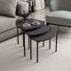 HANAH HOME Set klub stolova Lenny, antracit - 506MNR1223