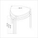 HANAH HOME Set klub stolova Lenny - 506MNR1224