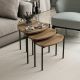 HANAH HOME Set klub stolova Lenny, braon - 506MNR1225