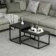 HANAH HOME Set klub stolova Leka, crna - 506MNR1232