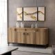 HANAH HOME Komoda Moon, braon - 506MNR1308