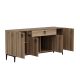 HANAH HOME Komoda Moon, braon - 506MNR1308