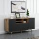 HANAH HOME Komoda Sanse, krem/antracit - 506MNR1310