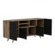 HANAH HOME Komoda Sanse, krem/antracit - 506MNR1310