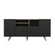 HANAH HOME Komoda Sanse, krem/antracit - 506MNR1310