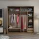 HANAH HOME Ormar Kale 3974, braon - 506MNR2532