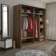 HANAH HOME Ormar Kale 3974, braon - 506MNR2532