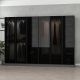 HANAH HOME Ormar Kale 6092, crna - 506MNR2729