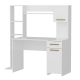 HANAH HOME Radni sto sa policama Merry, bela - EP3057767