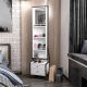 HANAH HOME Sto za šminkanje Elegante, bela/crna - 506MNR3410