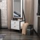 HANAH HOME Sto za šminkanje Elegante, bela/crna - 506MNR3410