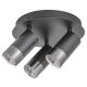 Rabalux Plafonjera Zircon GU10 3X MAX 5W mat crno (5071) - 5071