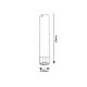 Rabalux Plafonjera Zircon GU10 1X MAX 5W mat crno (5075) - 5075