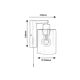 Rabalux Zidna lampa Miroslaw E27 1x MAX 40W mat crno (5077) - 5077