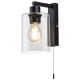 Rabalux Zidna lampa Miroslaw E27 1x MAX 40W mat crno (5077) - 5077