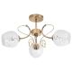 Rabalux Plafonjera Fauna E27 3x MAX 40W zlatna (5098) - 5098