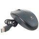 LOGITECH M90 Wired Optical Mouse, USB, Gray - 5099206021860