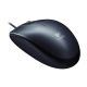 Logitech M100 Optical Corded Mouse, Black - 5099206070462