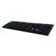 Logitech G915 LIGHTSPEED Wireless RGB Mechanical Gaming Kbd - GL Clicky - Carbon - 5099206082779