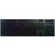 Logitech G915 LIGHTSPEED Wireless RGB Mechanical Gaming Kbd - GL Clicky - Carbon - 5099206082779