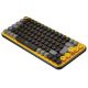 LOGITECH Bežična tastatura Pop Keys with Emoji, žuta - 5099206101630