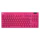 LOGITECH G PRO X TKL Lightspeed Gaming Keyboard, Pink, US, BT Tactile - EP1897118
