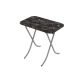 ALESTA Sto sklopiv 50x80 crni mermer - EP3092457