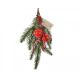 Novogodišnja dekoracija, grana bora sa zvončićima - 51528500