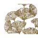 DEKOR DOM Novogodišnji dekorativni cvet 70x25cm Glitter Gingko leaf 515426, zlatna - 041136
