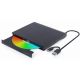 GEMBIRD DVD-USB-03 eksterni USB DVD drive Citac-rezac, USB + USB-C, black - 43821