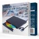 GEMBIRD DVD-USB-03 eksterni USB DVD drive Citac-rezac, USB + USB-C, black - 43821