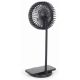 GEMBIRD TA-WPC10-LEDFAN-01 Desktop ventilator sa lampom i bezicim punjacem - 43824